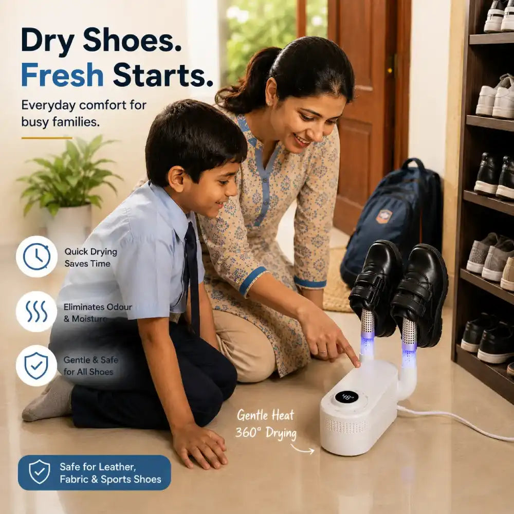 Ayovya™ Portable Shoe Dryer | Dries Shoes in 15 Minutes Flat
