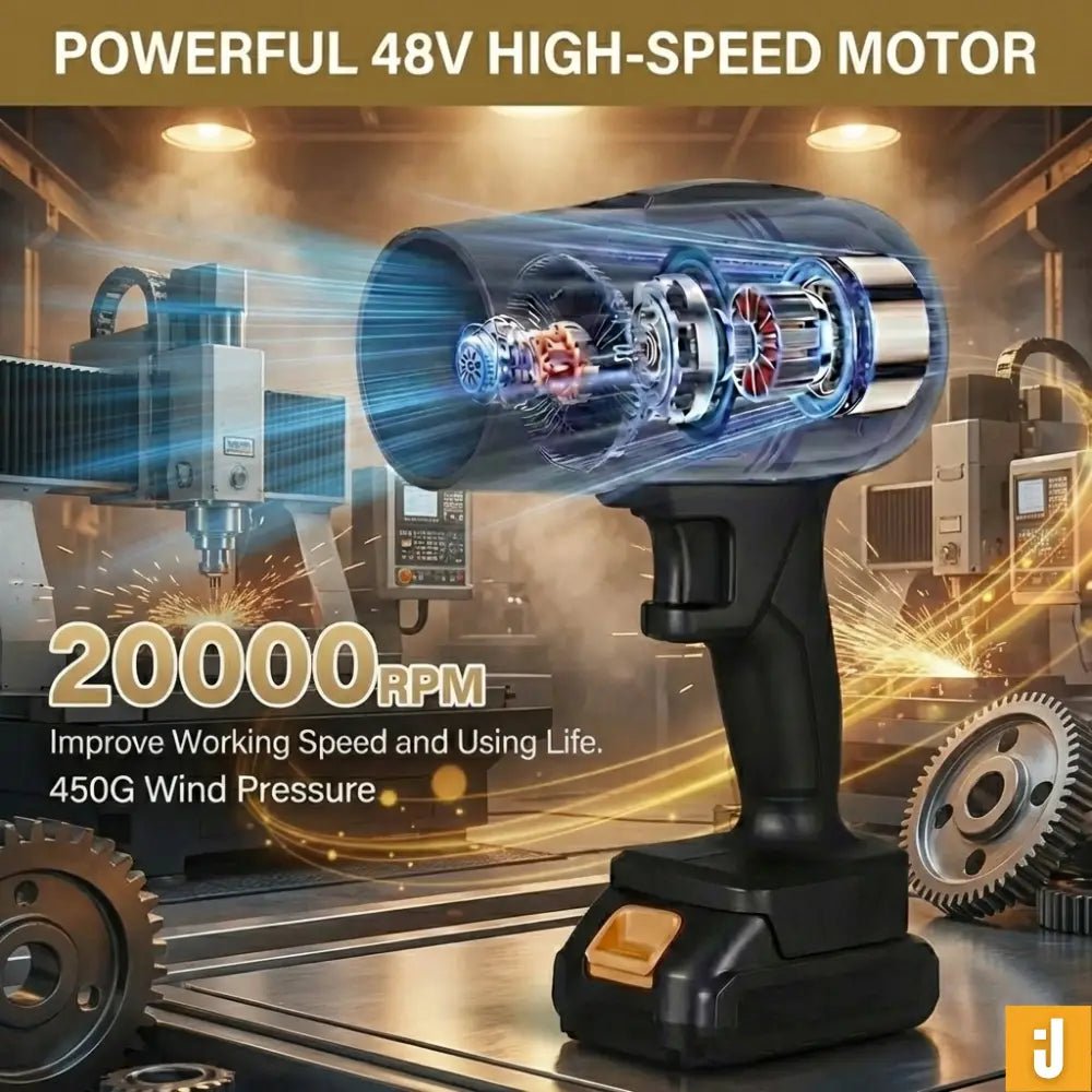Ayovya Air Blower Removing Dust from Car AC Vents