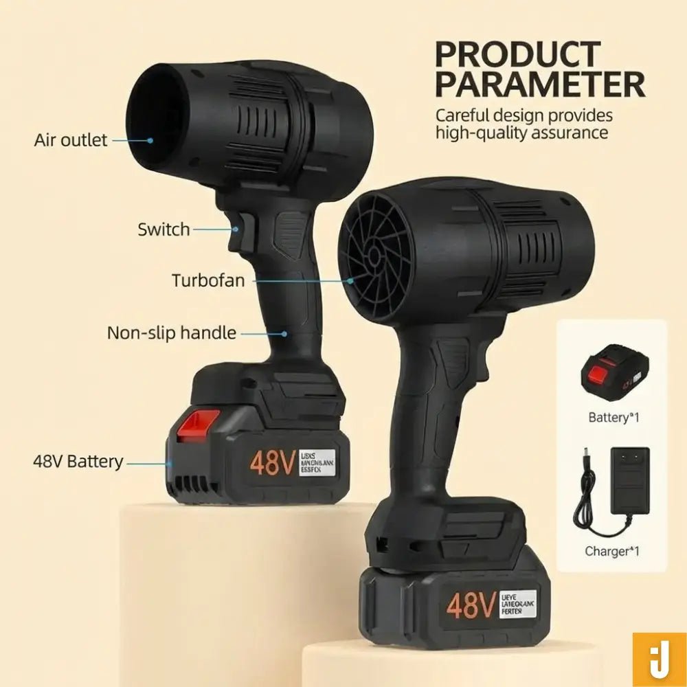 Ayovya Cordless Air Blower Cleaning Car Interior Dust