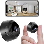 BharatRad 4K Mini Wi-Fi Security Camera | Night Vision CCTV | Motion Detection | Rechargeable | Watch Live from Anywhere in India