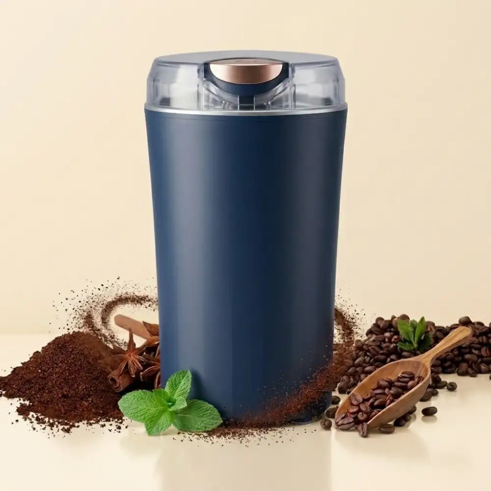 Portable Mini Mixer Grinder | One-Touch Grinder for Spices, Nuts & Herbs